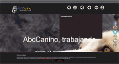 Desktop Screenshot of abccanino.es